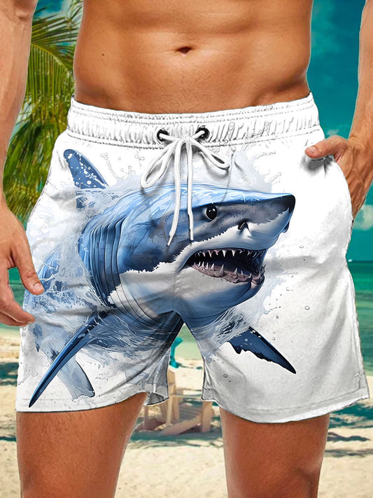 Shark Men's Shorts With Pocket