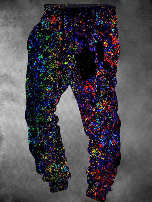 Tie Dye Men's Casual Pants