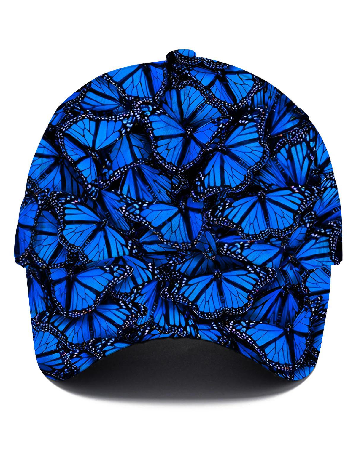 Butterfly Men's Print Baseball Cap