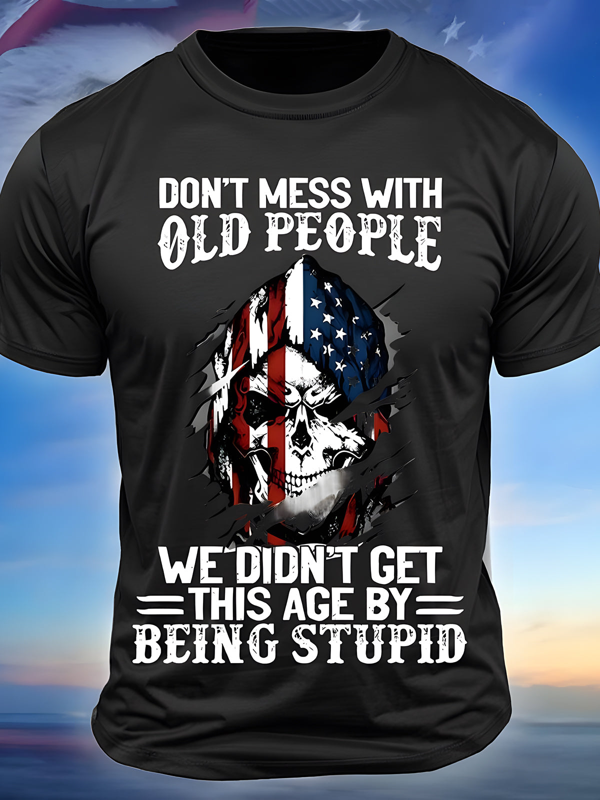 Don't Mess With Old People Men's T-shirt