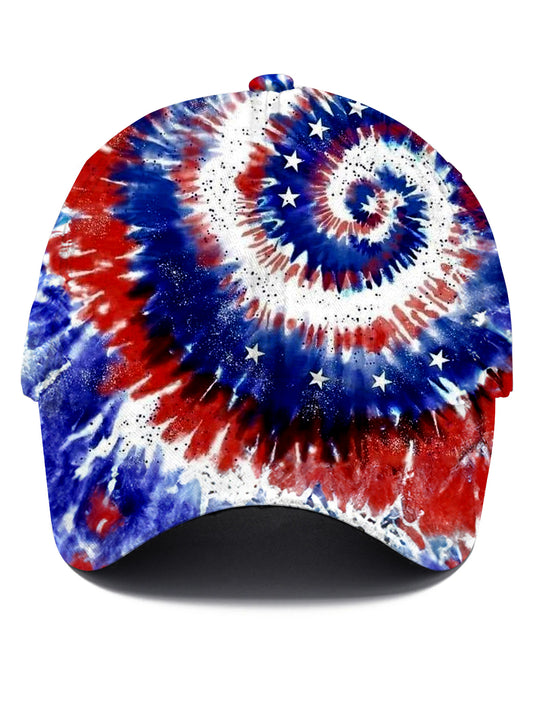 American Flag Men's Print Baseball Cap